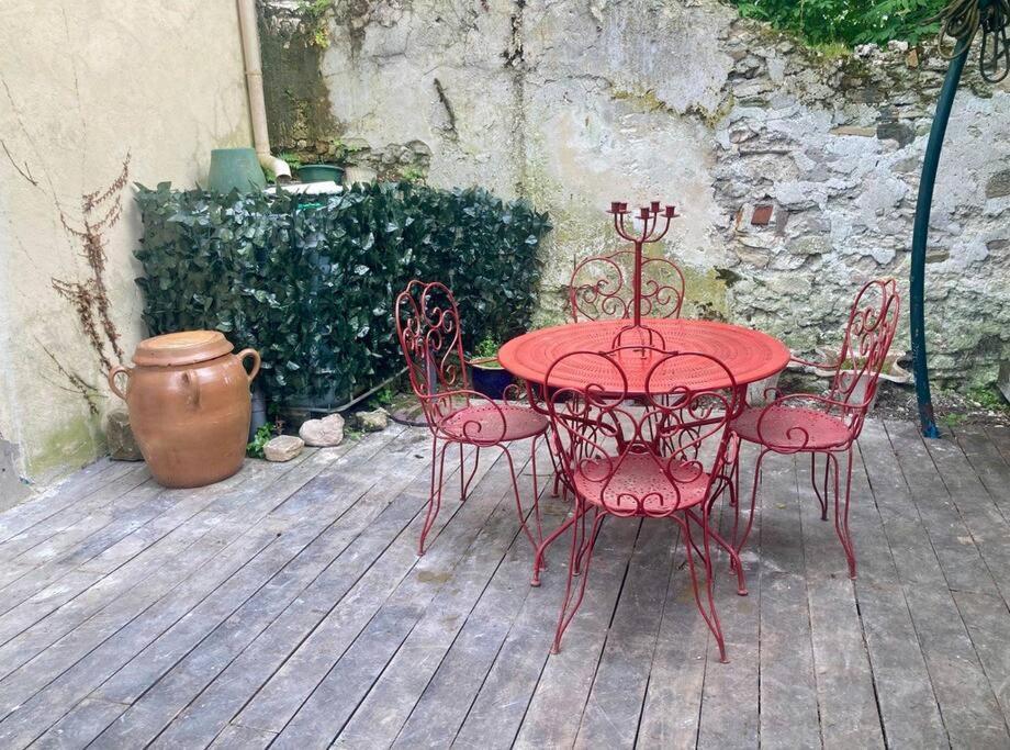 Charmant Studio Terrasse 25Min Aeroport Cdg Saint-Brice-sous-Forêt Extérieur photo